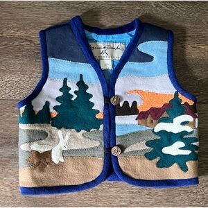 Kids Woodland Scene Vest